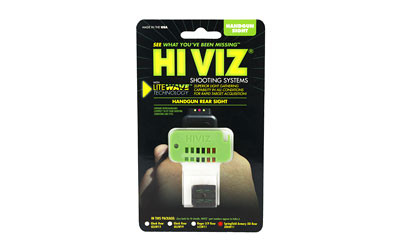 Hiviz Spgfld Xd/xdm Interchange Pipe Litewave Rear Sight for XD XD-M Pistols - XDLW11 - 613485589221