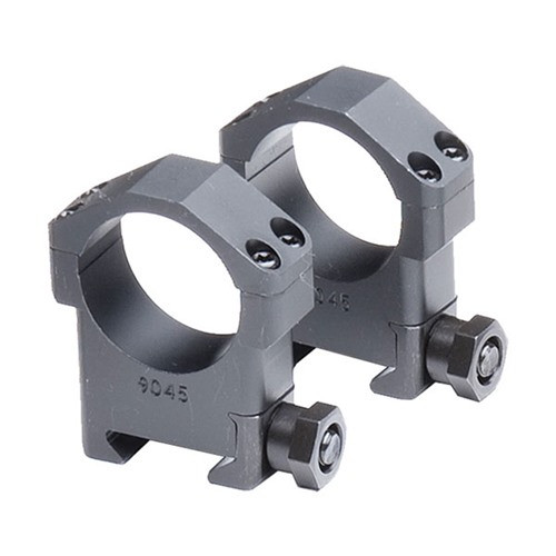 Badger Ordnance 30mm High Aluminum Scope Rings Matte Finish 1.125in Height