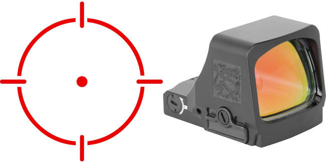 Holosun Ronin HS507 Competition Reflex Sight 32 MOA Circle Dot Reticle 1.1x0.9 Lens for Handguns - RONINHS507COMPRD - 810047073208