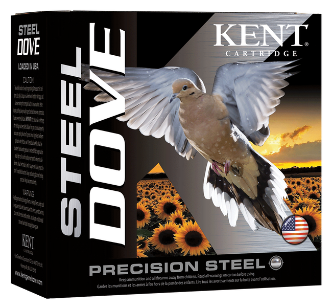 Kent Steel Dove Load 12 ga. 2.75 in. 1 oz. 6 Shot 25 rd.
