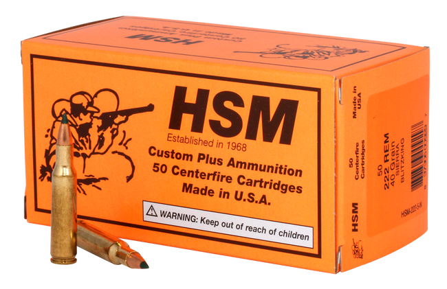 HSM 2225N Varmint  222 Rem 40 gr Sierra BlitzKing 20 Rounds