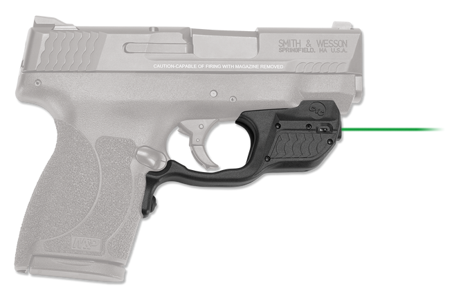 Crimson Trace 01-5580-1 LG-485G Green Laserguard  Black Smith & Wesson M&P Shield .45 ACP