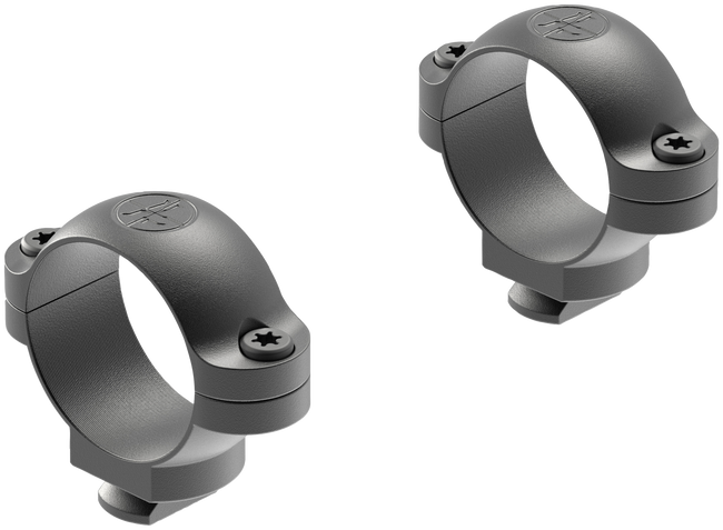 Leupold Dual Dovetail 1in Low Rings for .22 Rimfire Rifles 11mm 13mm 3/8in Dovetail