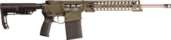 Patriot Ordnance Factory Rogue Rifle 308 Winchester 16in 30rd OD Green - 01941 - 847313019417
