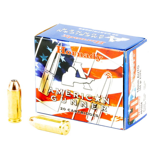 Hornady American Gunner 10mm Xtp Hollow Point 155 Grain 20 Rounds