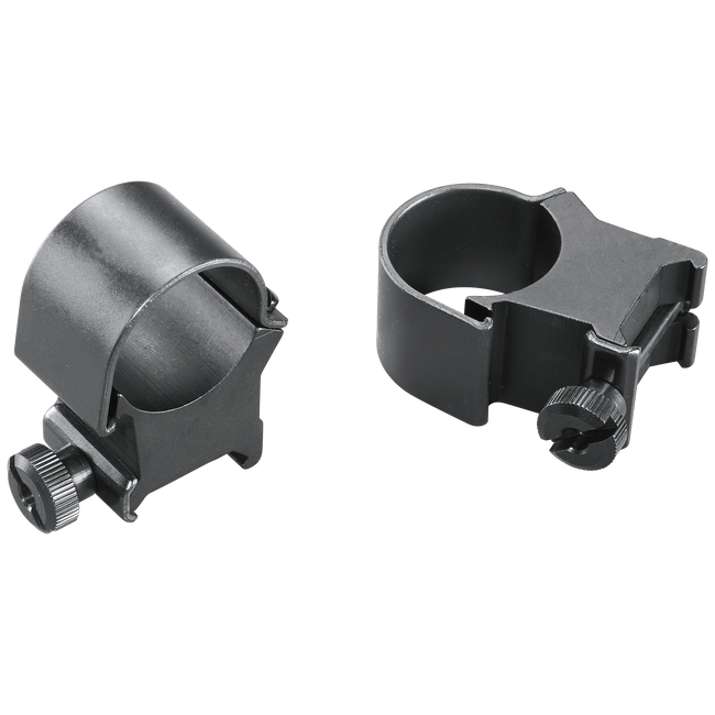 Weaver Top Mount Scope Rings 1in Extra High Aluminum Steel