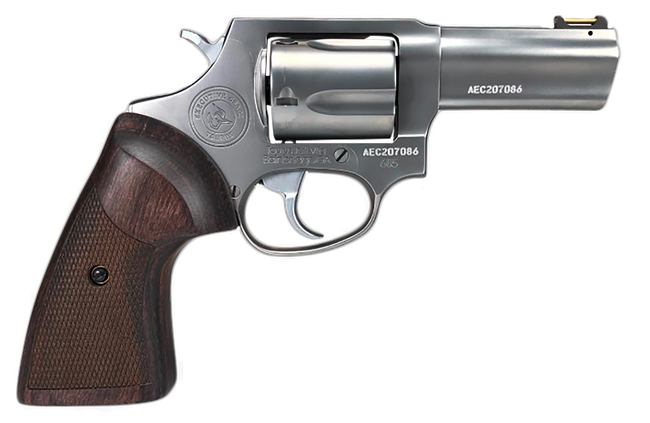Taurus 605 Executive Grade .357 Magnum 3 Inch 5 Rounds Satin Stainless Wood