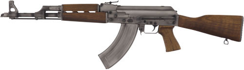 Zastava ZPAPM70 AK-47 Rifle  - Battle Worn Cerakote and Battle Worn Dark Walnut | 7.62x39 | 16.3" Chrome Lined Barrel - ZR7762CFL - 685757098700