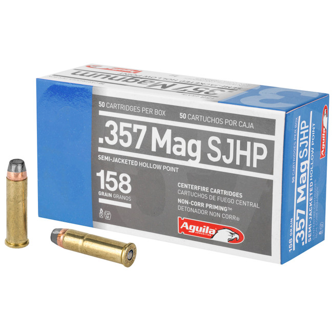 Aguila 357mag 158gr Sjhp 50 Rounds