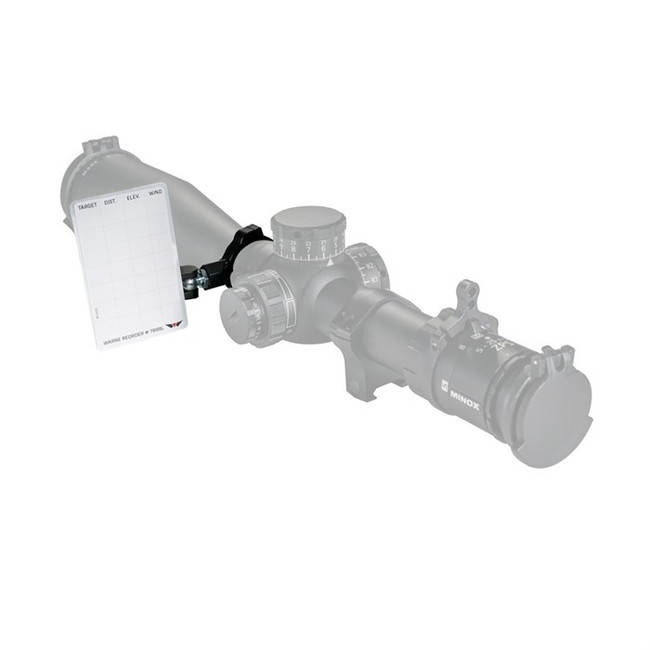 Warne Skyline Universal Data Card Holder 35mm Mount for 35mm Scope Rails