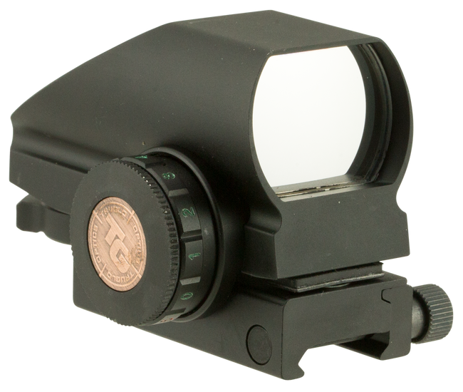Truglo TruBrite 1x 34mm Red Green Illuminated 4 Pattern Red Dot Sight