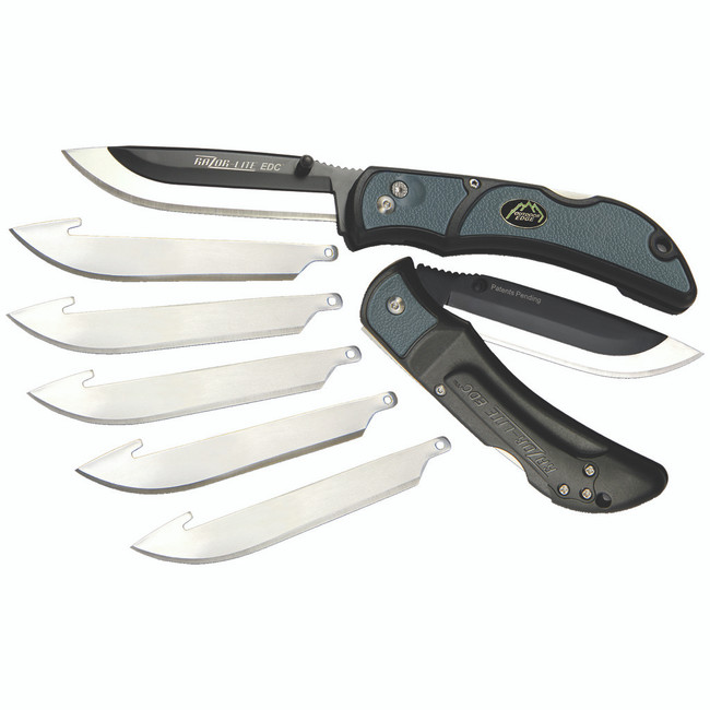 Outdoor Edge Razor-Lite EDC Knife Grey 3 in.
