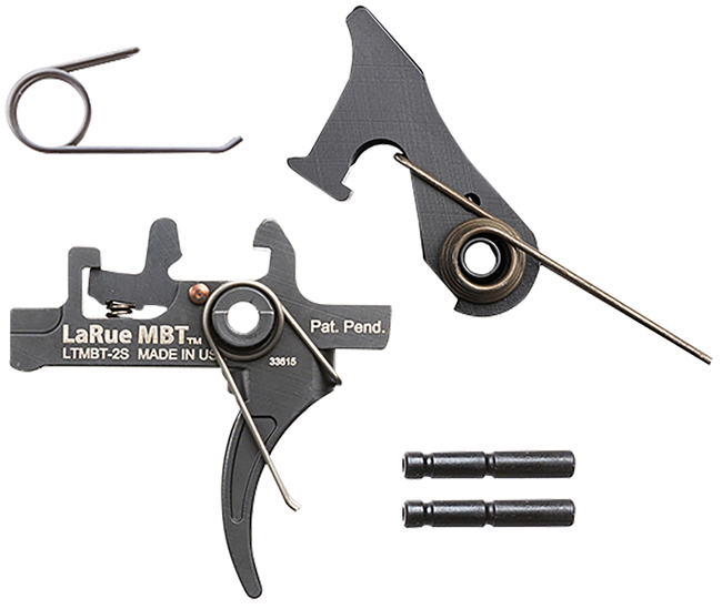 LaRue Tactical MBT-2S Two-Stage Curved Trigger AR-10 AR-15