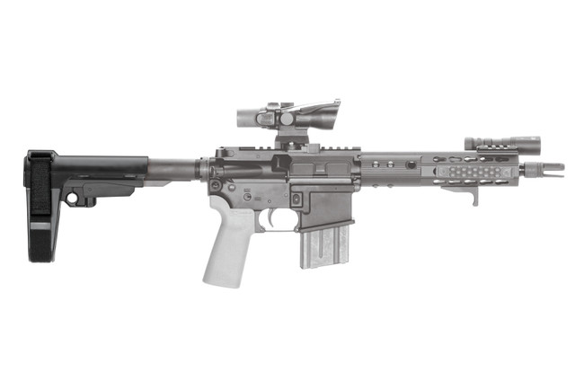 SB Tactical SBA3 Pistol Stabilizing Brace - Black | 5-Position Adjustable