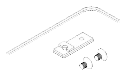Kel-Tec S2K205SW59 Mag Catch Kit Mag Catch Kit made of Steel with Black Finish for S&W 59 Sub 2000 Gen2 Magazines