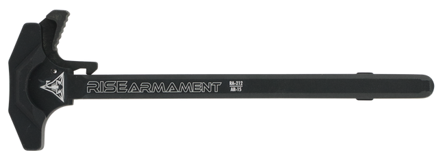 Rise Armament RA212 Extended Charging Handle  AR-15 Black 7075 Aluminum