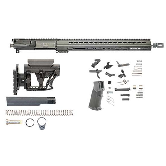 Luth-Ar Rifle Kit Bull 16 W Adjustable Stock AR Build Upper Handguard