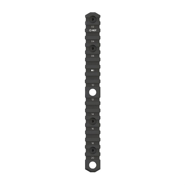 8.6   M-LOK PICATINNY RAIL WITH FLUSH CUP SLING MOUNTS