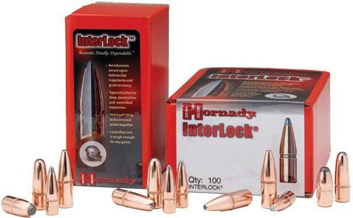 Hornady InterLock Bullets .375 cal .375" 270 gr SPRP 50/ct - 3711 - 090255237115
