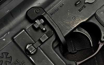 Magpul B.A.D. Lever Battery Assist Device AR15/M4 Ambidextrous Aluminum - MAG980BLK - 873750002996