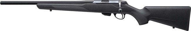 Tikka T1x 17 HMR 16in 10+1 Blued Synthetic Stock Left Hand