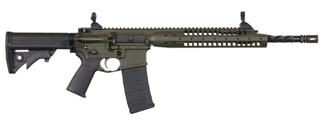 LWRC Ic-A5 5.56x45mm NATO 16.1in 30rd Olive Drab Green Flat Dark Earth
