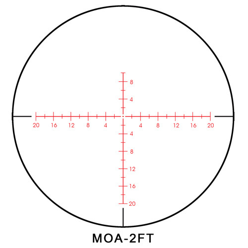 Sightron S6 10-60x56 ED Rimfire Scope 34mm Tube Side Parallax Illuminated MOA