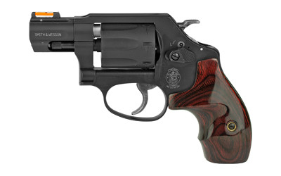 Smith & Wesson 160228 Model 351 Personal Defense 22 WMR 7 Shot 1.88" Black Stainless Steel Barrel, Black Aluminum Cylinder & J Frame, HiViz Fiber Optic Orange Front Sight - 160228 - 022188602289
