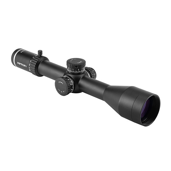 Riton Conquer 4-28x56 Ffp Scope 34mm Tube Illuminated Reticle Zero Stop Turrets