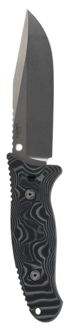 Hogue 35279 EX-F02  4.50" Fixed Clip Point Plain Black 154CM SS Blade/G-Mascus Black G10 Handle