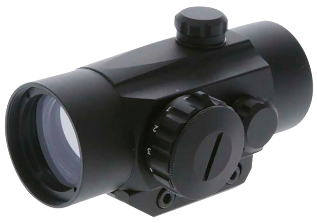 TruGlo Red Dot Sight 1x30mm 5 MOA Unlimited Eye Relief Adjustable Windage Elevation Fog Proof