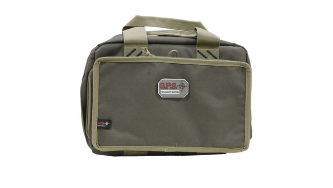 Quad Pistol Range Bag w/ Mag Storage & Dump Cup