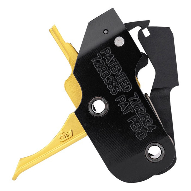American Trigger Corporation Ar Pcc Gold Fixed Flat Trigger 9mm