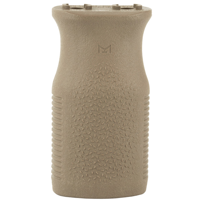 Magpul MAG597-FDE MVG Vertical Grip FDE TSP Textured Polymer, Fits M-LOK Rail - MAG597FDE - 873750004662