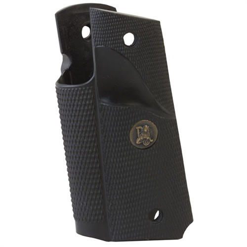 Pachmayr 02921 Signature Grip Wraparound Checkered Black Rubber for 1911, 1911-A1