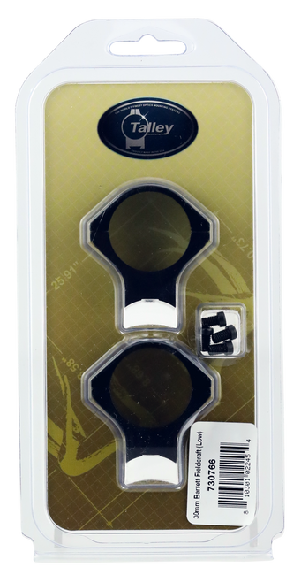 Barrett 16753 Fieldcraft Ring Kit 30mm Low Black