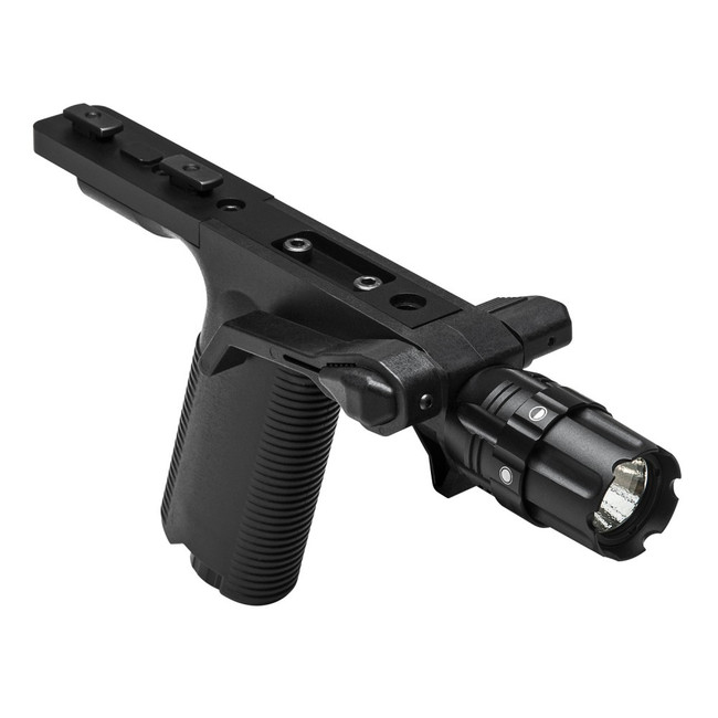 Ncstar Vert Grip with Strobe FlashLight M-LOK Ambidextrous Switch 3W 250 Lumen