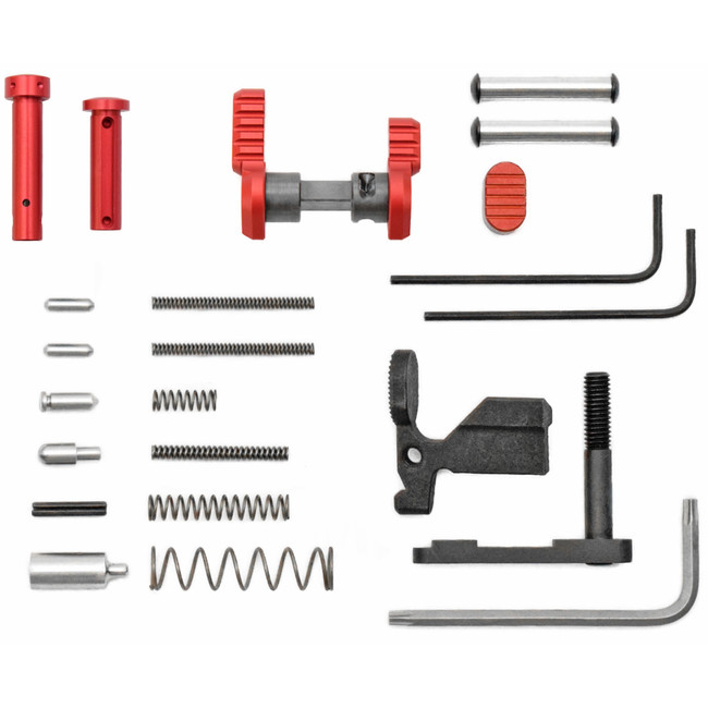 Armaspec Superlight Gun Builders Kit Red for Long Gun Builds