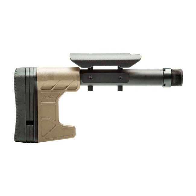 Mdt Composite Carbine Buttstock Fde Skeleton Fixed Polymer for Rifles