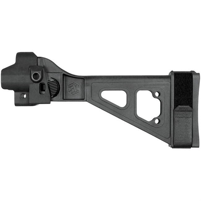 SB Tactical SBT5-01-SB HK Brace SBT5 HK MP5 Elasto-Polymer Black 10.2" L x 1.25" W