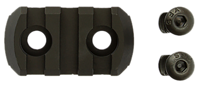 CMC Triggers 81721 M-Lok Picatinny Rail 3 Slot  Matte Black 0 MOA