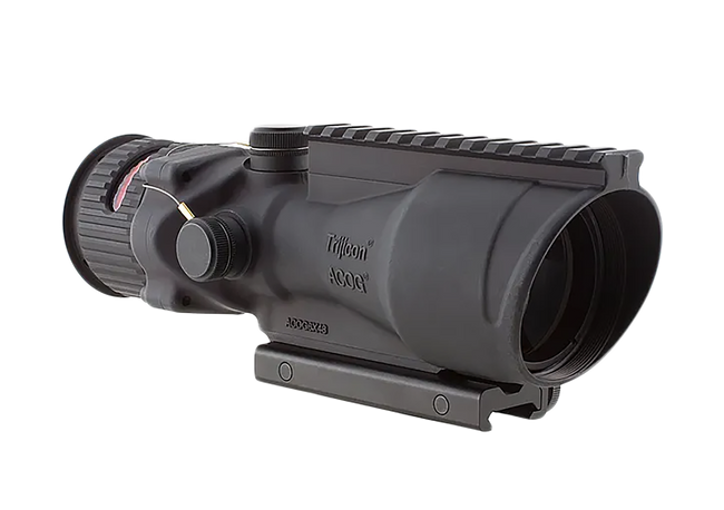 Trijicon Ta648-308h Acog 6x48 Red Horseshoe BDC 1200m Picatinny Ta75 Adapter