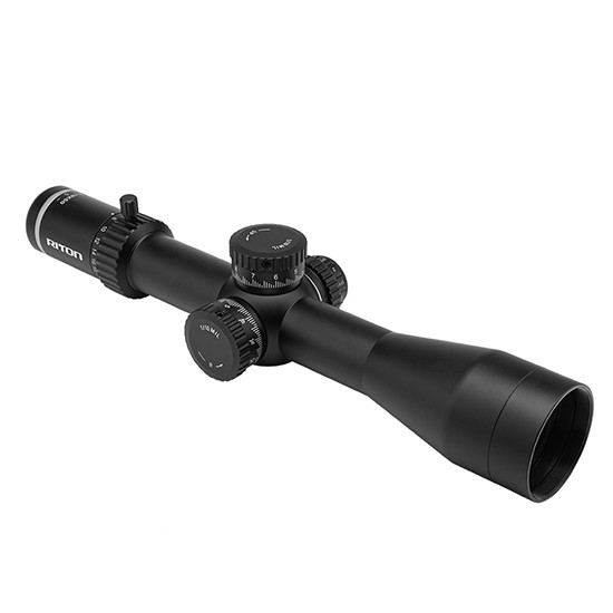 Riton Conquer 3-18x50ir Ffp Psr Scope R7 Zero Stop Turrets 34mm Tube