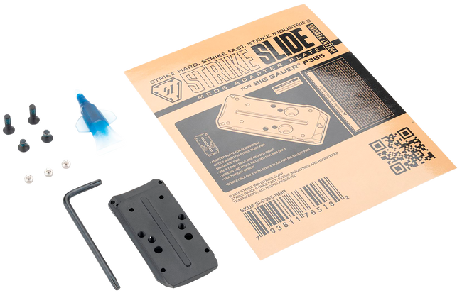 Strike Industries P365RMR Slide Adapter Plate for SI P365 Slide