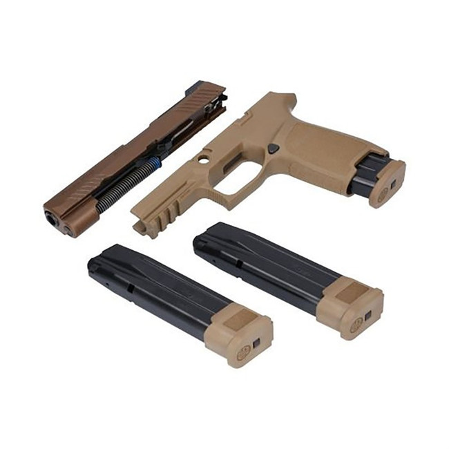Sig Sauer 8900267 P320 M17 X-Change Kit 9mm Luger Coyote Tan
