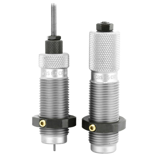 RCBS Full Length Die Set - Group D - Bottleneck Rifle Cartridge 6.5 Creedmoor - 32901 - 076683329011