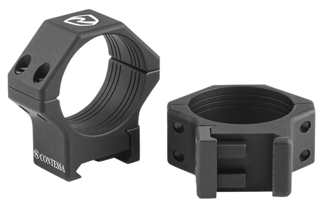 Riton Optics XRC3012A Contessa Light Picatinny Rings 30mm Medium Aluminum