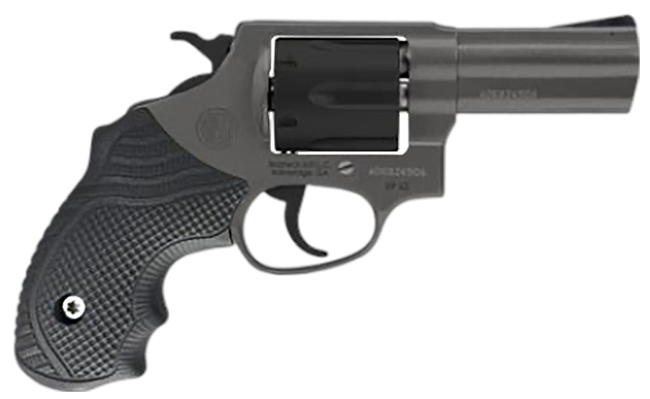 Rossi RP63 357 Magnum 3 in. 6 Rounds Tungsten Cerakote Gray LOK Grips