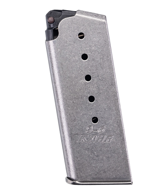 Kahr Arms 9mm ACP Magazine 6 rd Fits CM MK PM Models Stainless Steel
