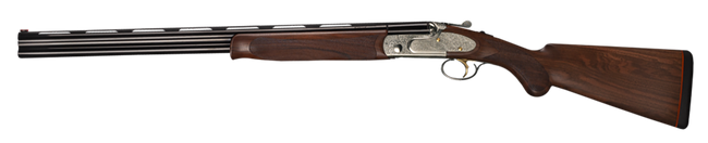 Suppress Tec Overland EELL 12GA, 28in. Barrel, 2rd, Wood Stock & Forend - Gray (BOLL122822)
